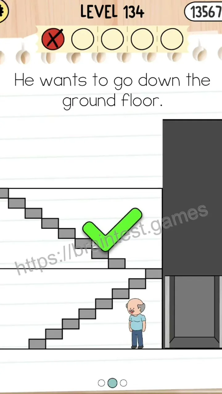 Brain Test 5 Level 134 Step 2 image 2