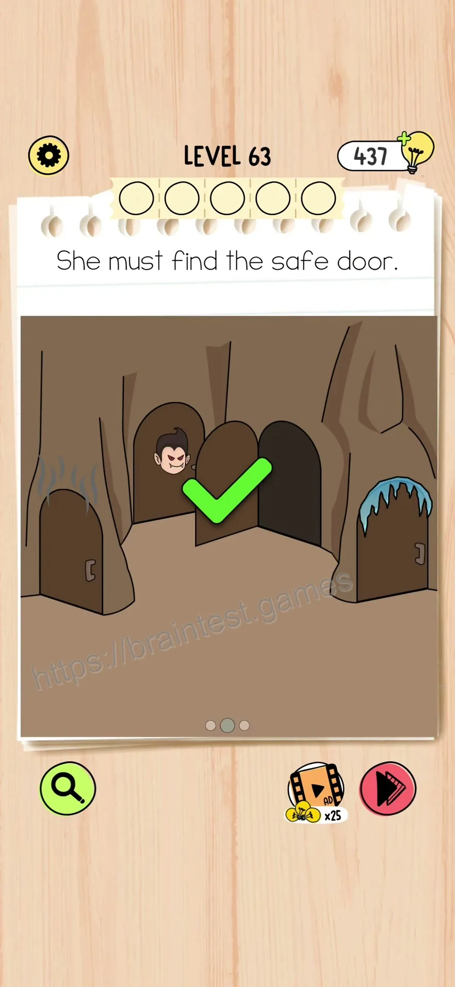 Brain Test 5 Level 63 Step 2 image 2