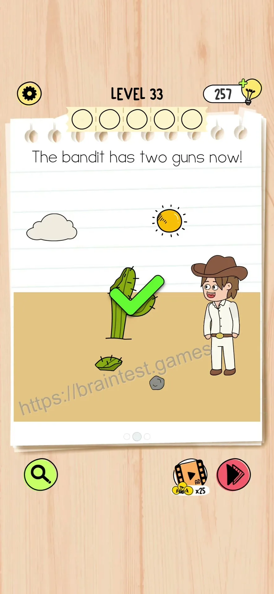 Brain Test 5 Level 33 Step 2 image 2
