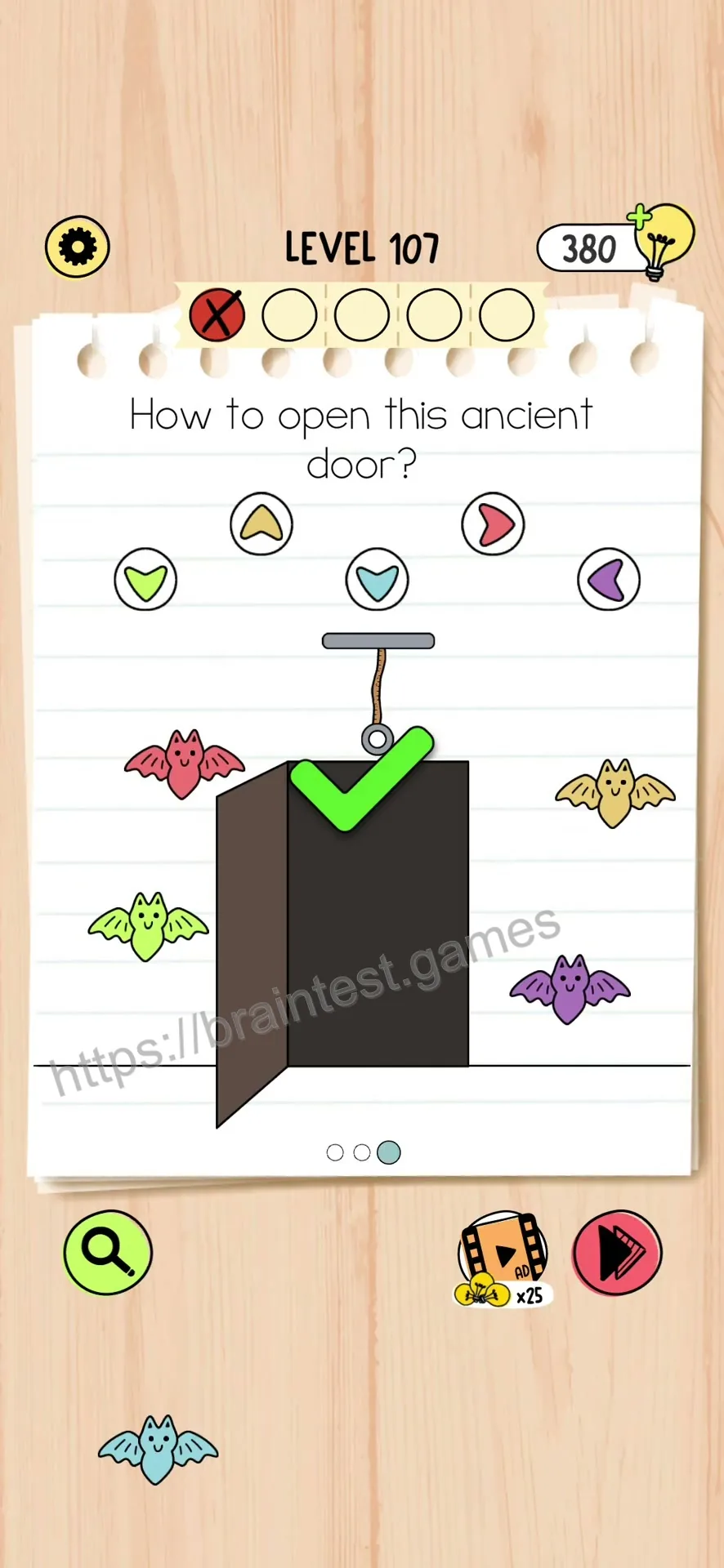 Brain Test 5 Level 107 Step 3 image 2