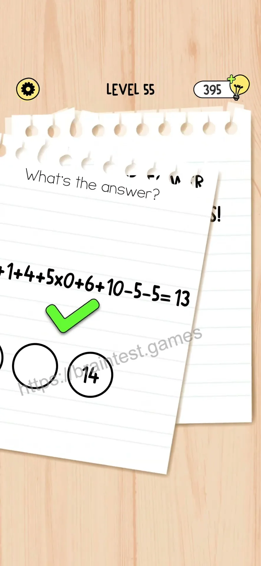 Brain Test 5 Level 55 Step 5 image 2