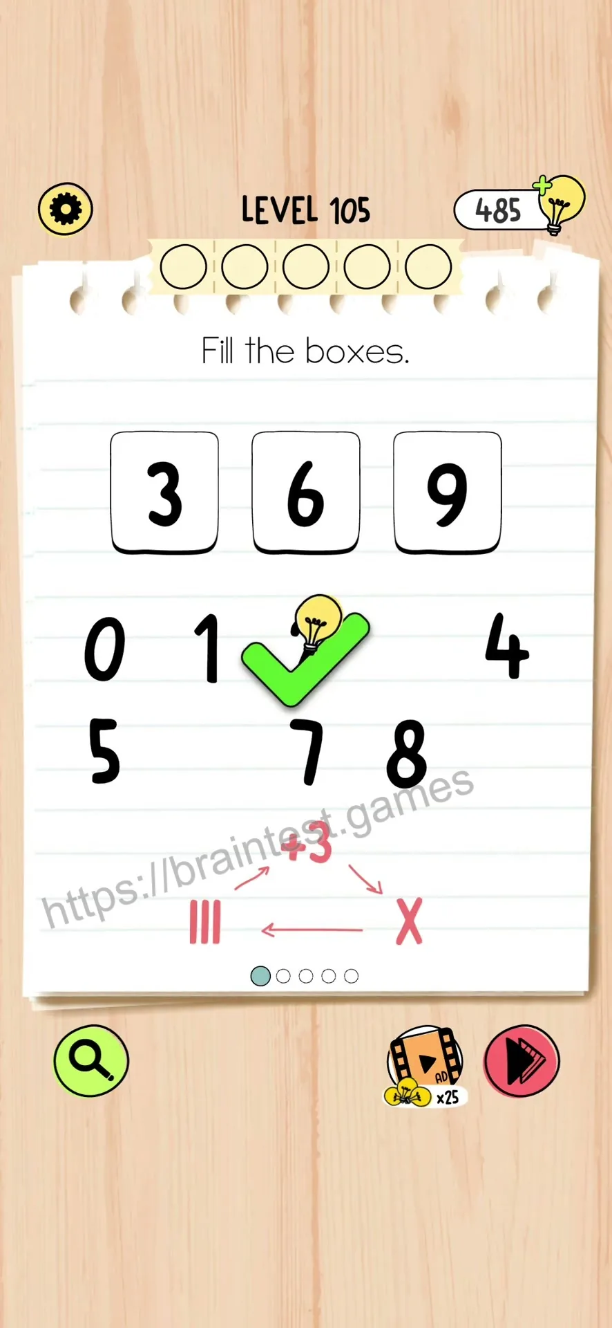 Brain Test Level 105
