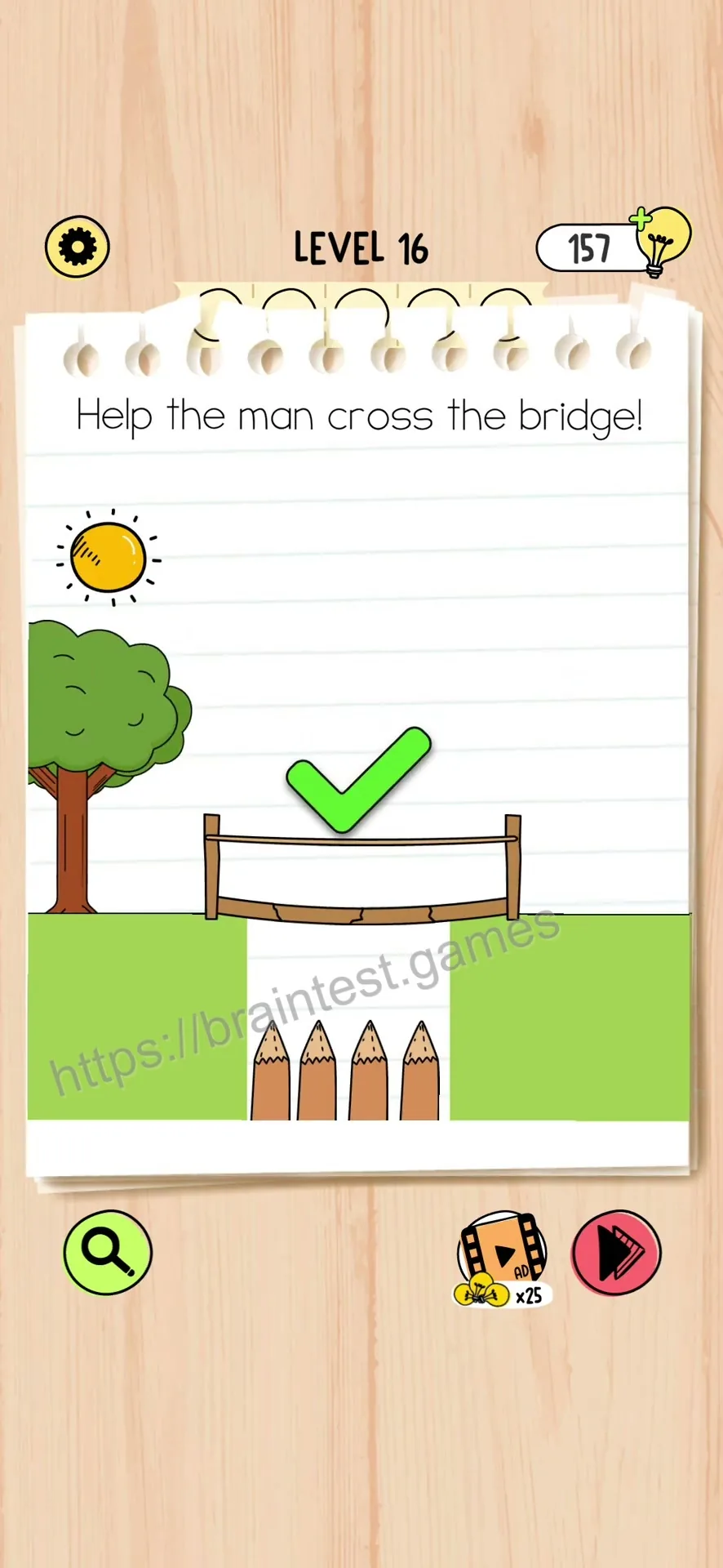 Brain Test 5 Level 16 Step 2 image 2