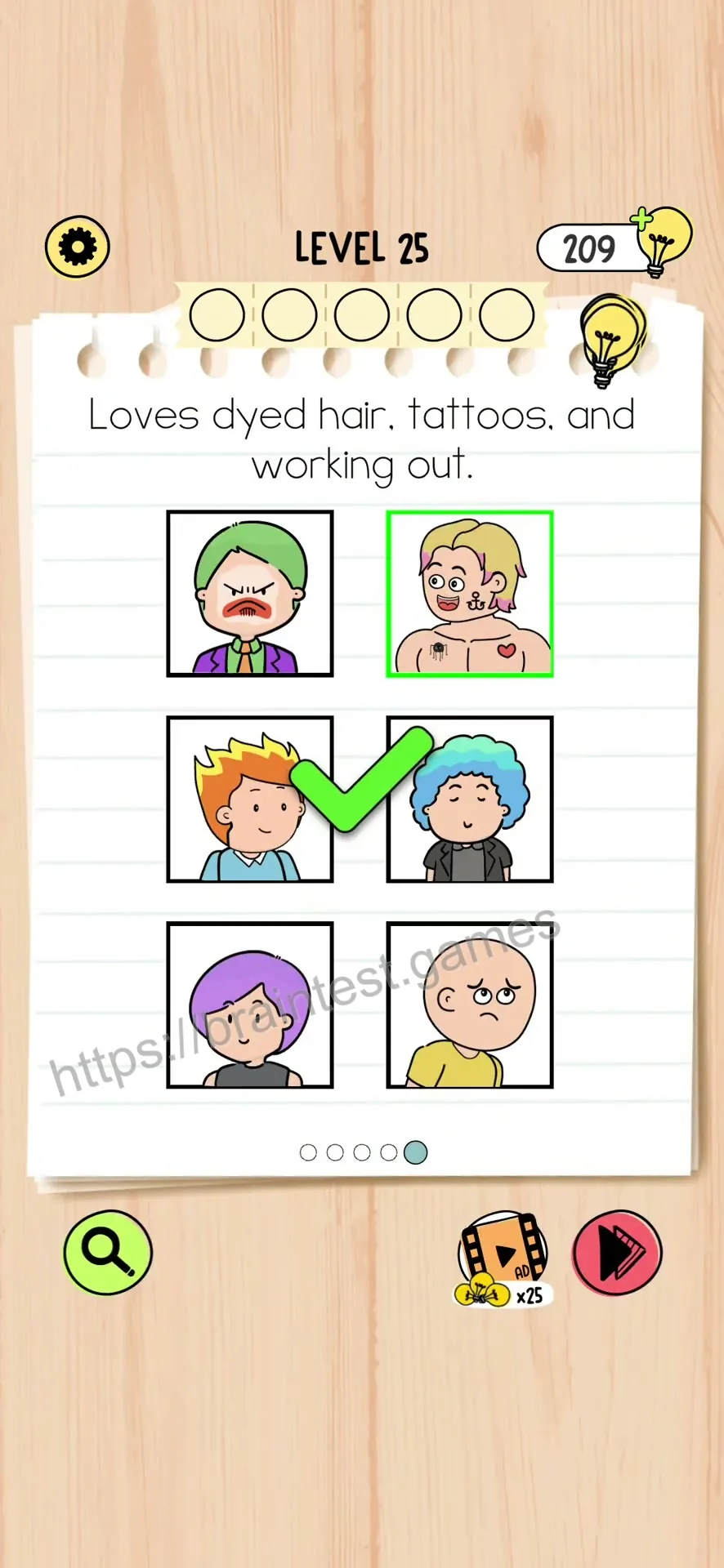 Brain Test 5 Level 25 Step 5 image 1