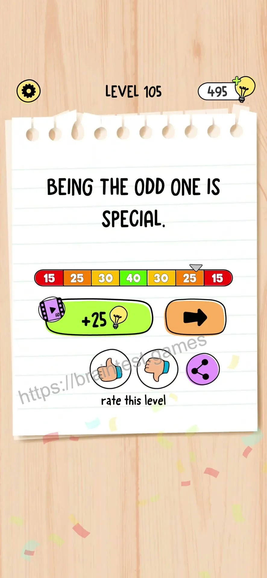 Brain Test 5 Level 105 Step 4 image 1