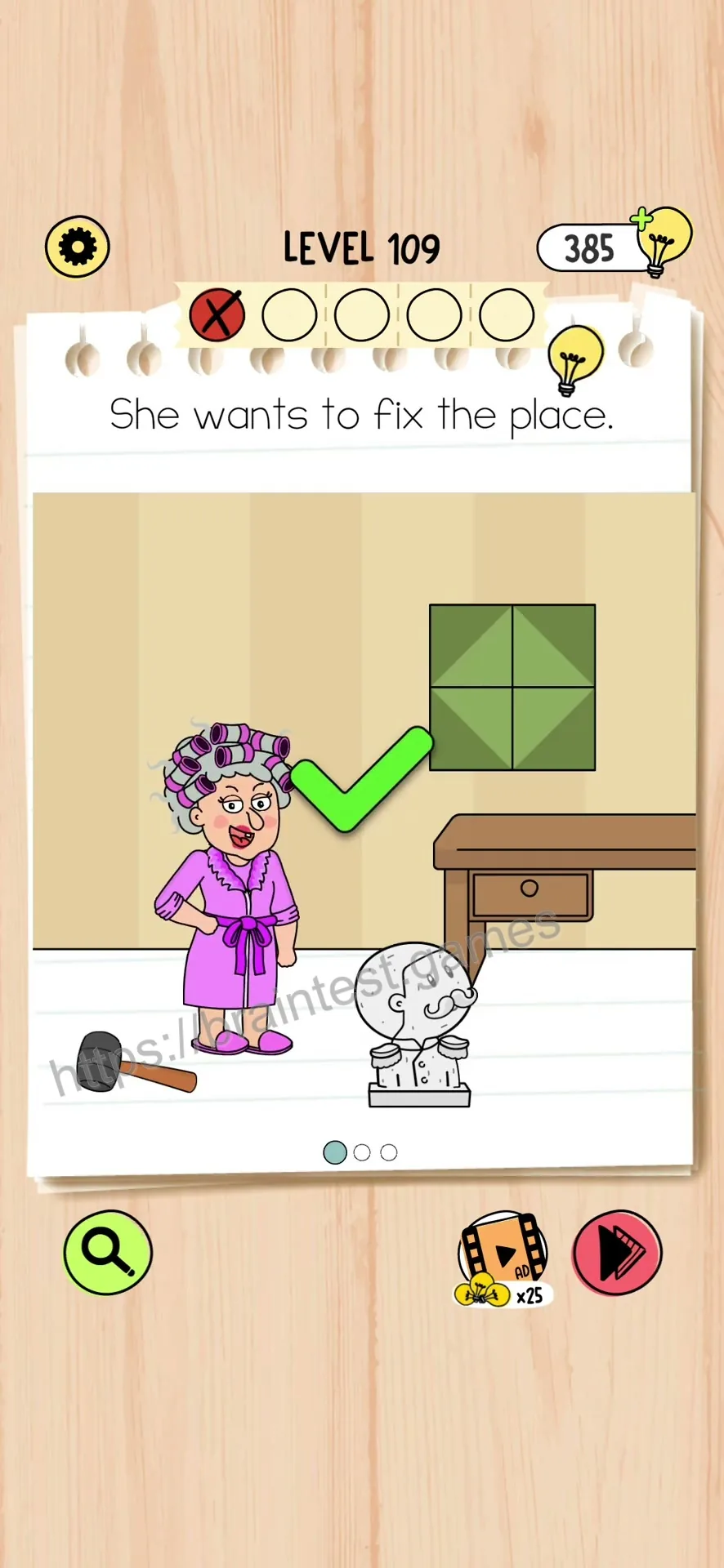 Brain Test 5 Level 109 Step 1 image 2