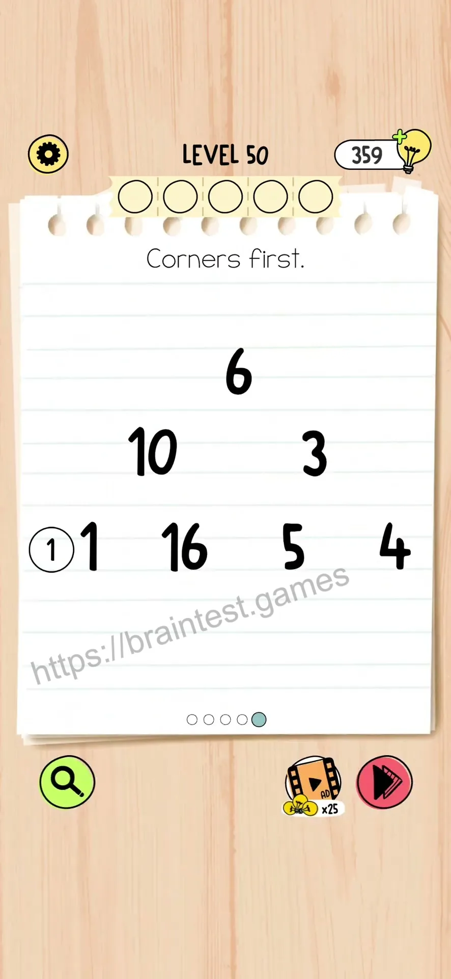 Brain Test 5 Level 50 Step 5 image 1
