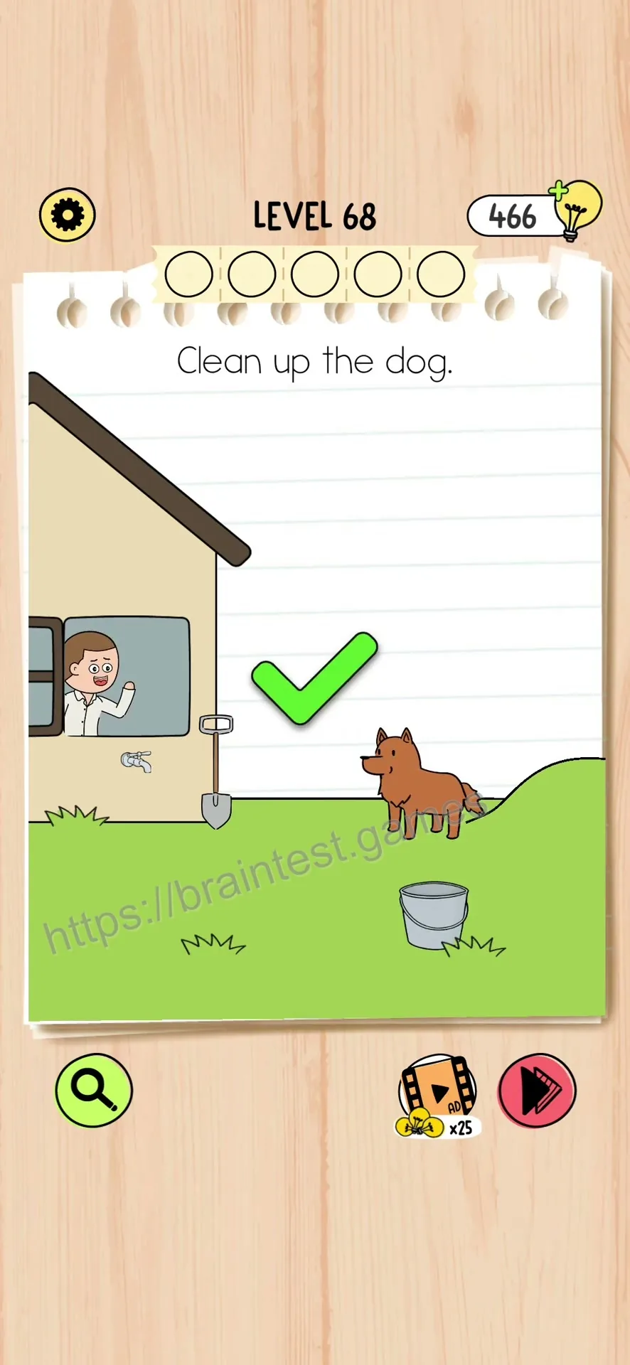 Brain Test 5 Level 68 Step 1 image 2