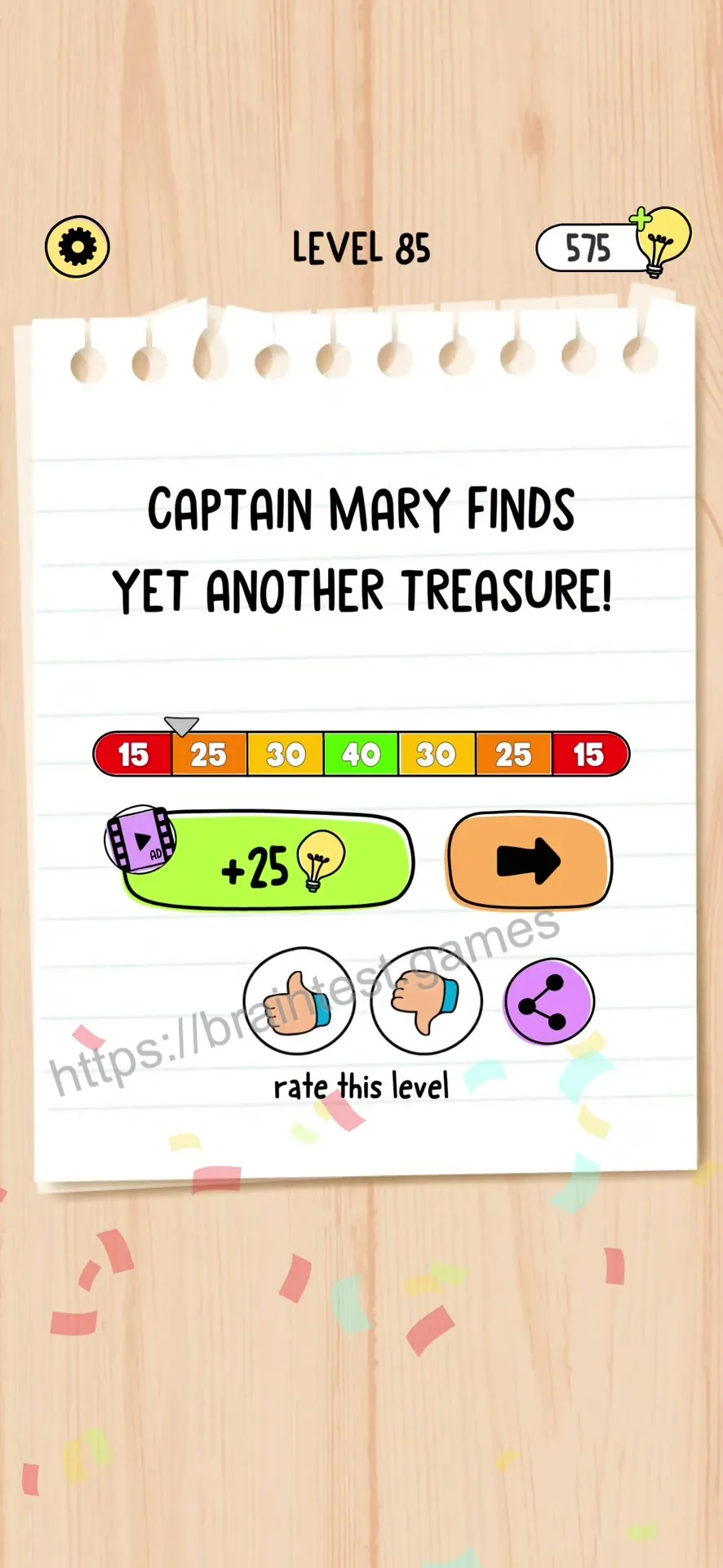 Brain Test 5 Level 85 Step 4 image 1