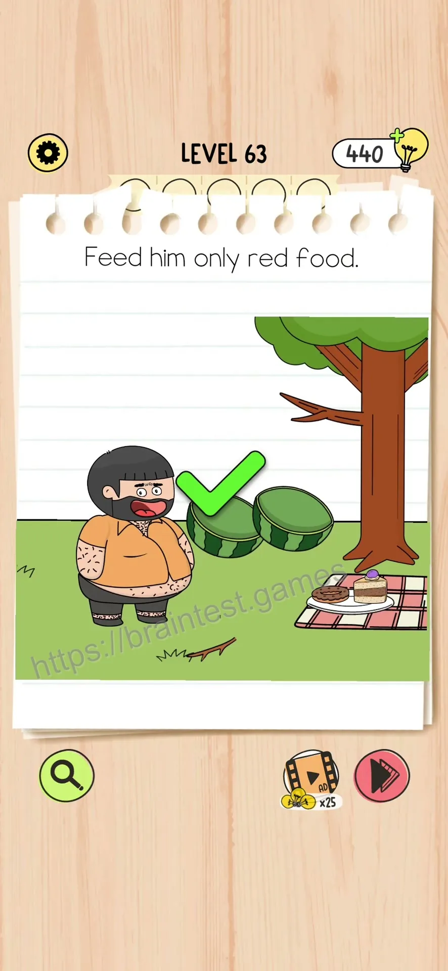 Brain Test 5 Level 63 Step 3 image 2