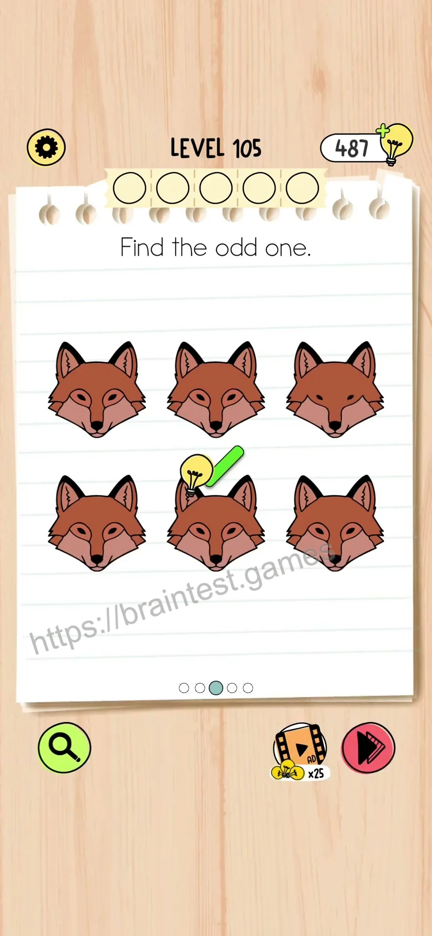 Brain Test 5 Level 105 Step 3 image 1