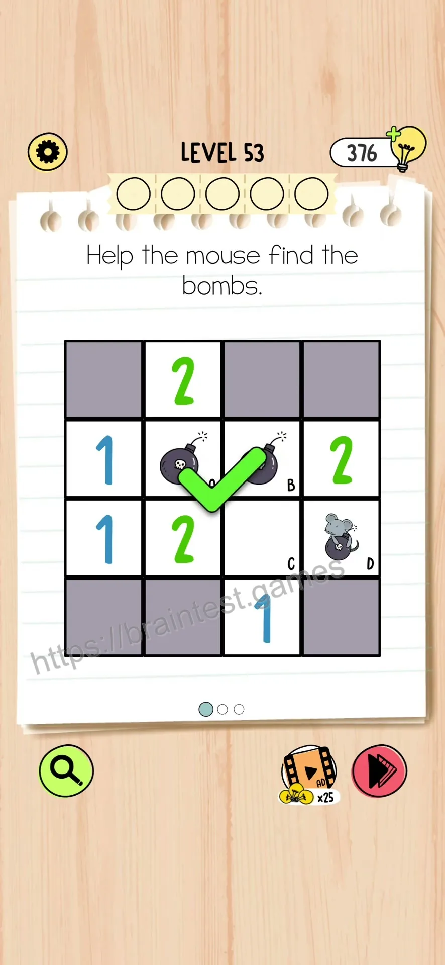 Brain Test 5 Level 53 Step 1 image 2
