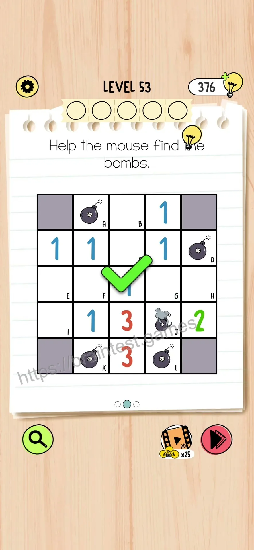 Brain Test 5 Level 53 Step 2 image 2