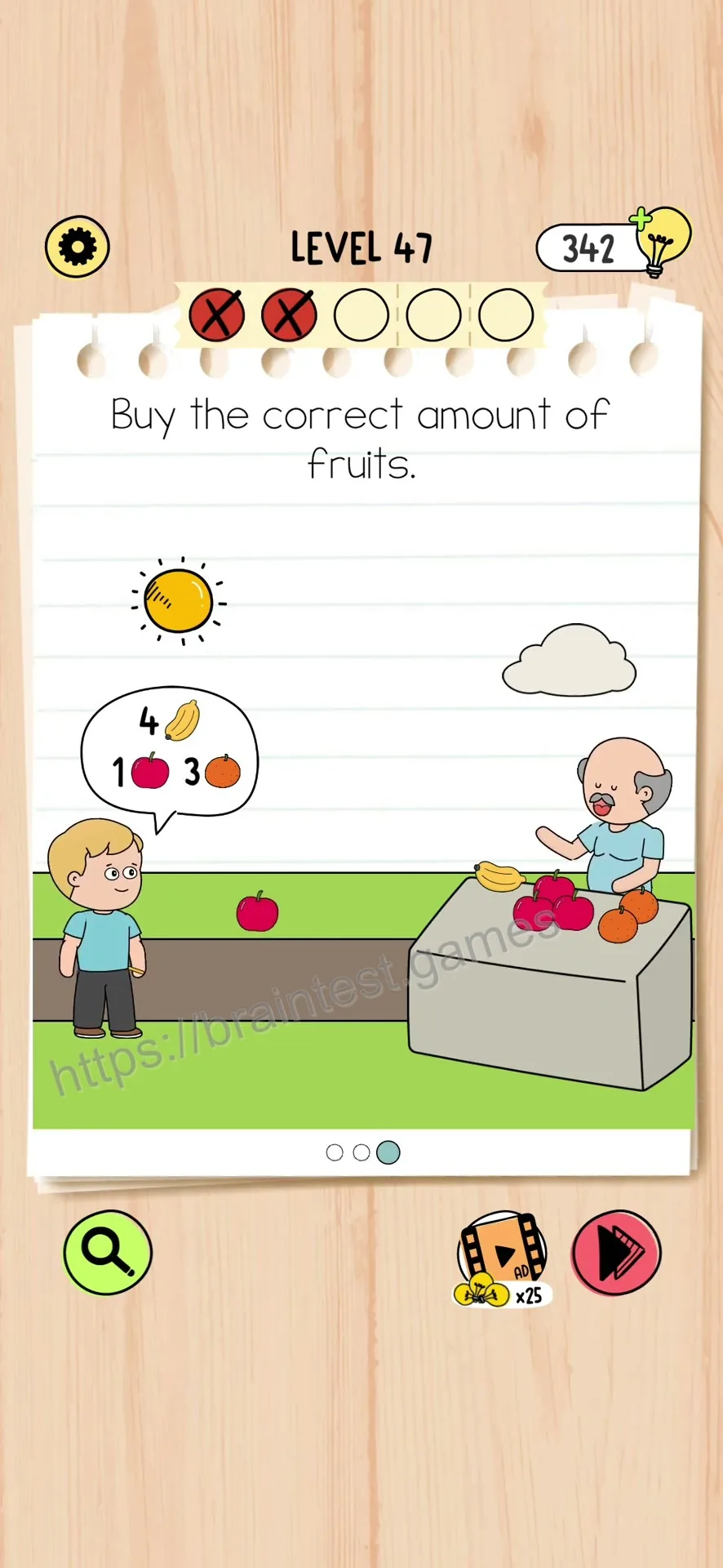 Brain Test 5 Level 47 Step 3 image 1