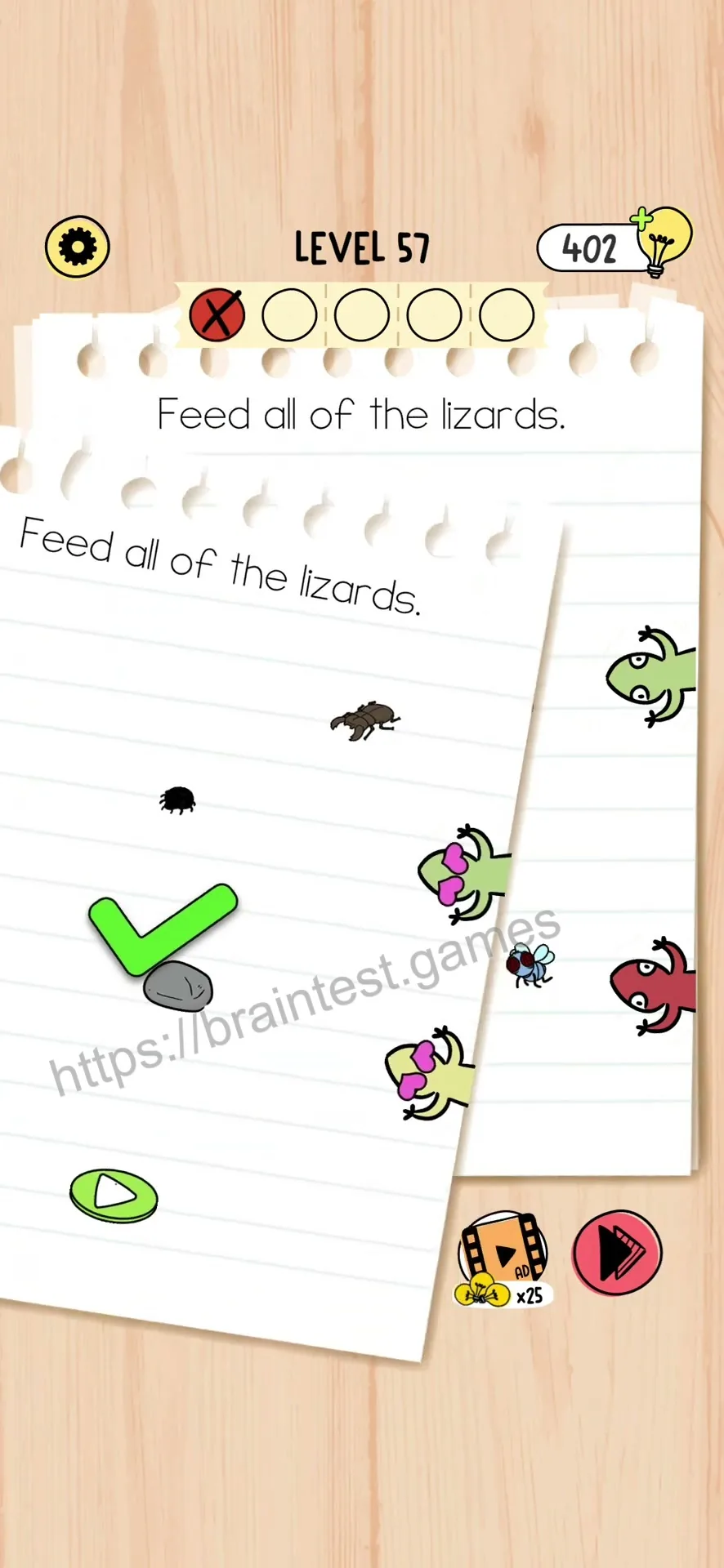 Brain Test 5 Level 57 Step 2 image 2