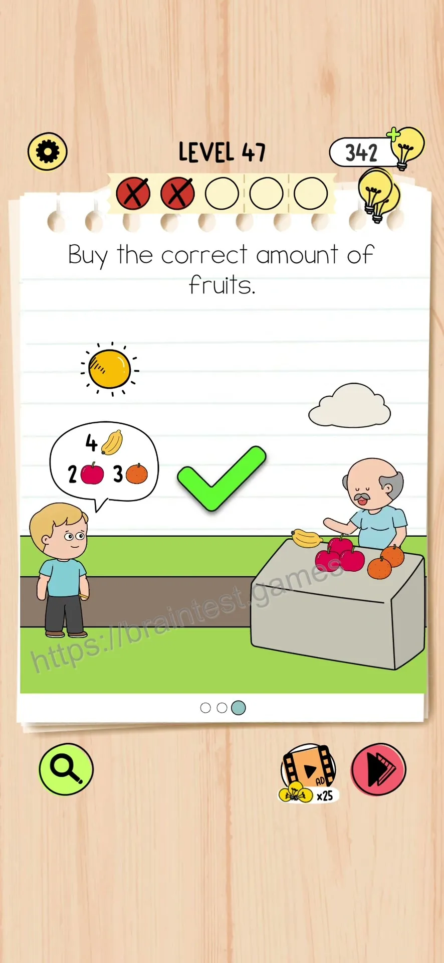 Brain Test 5 Level 47 Step 3 image 2