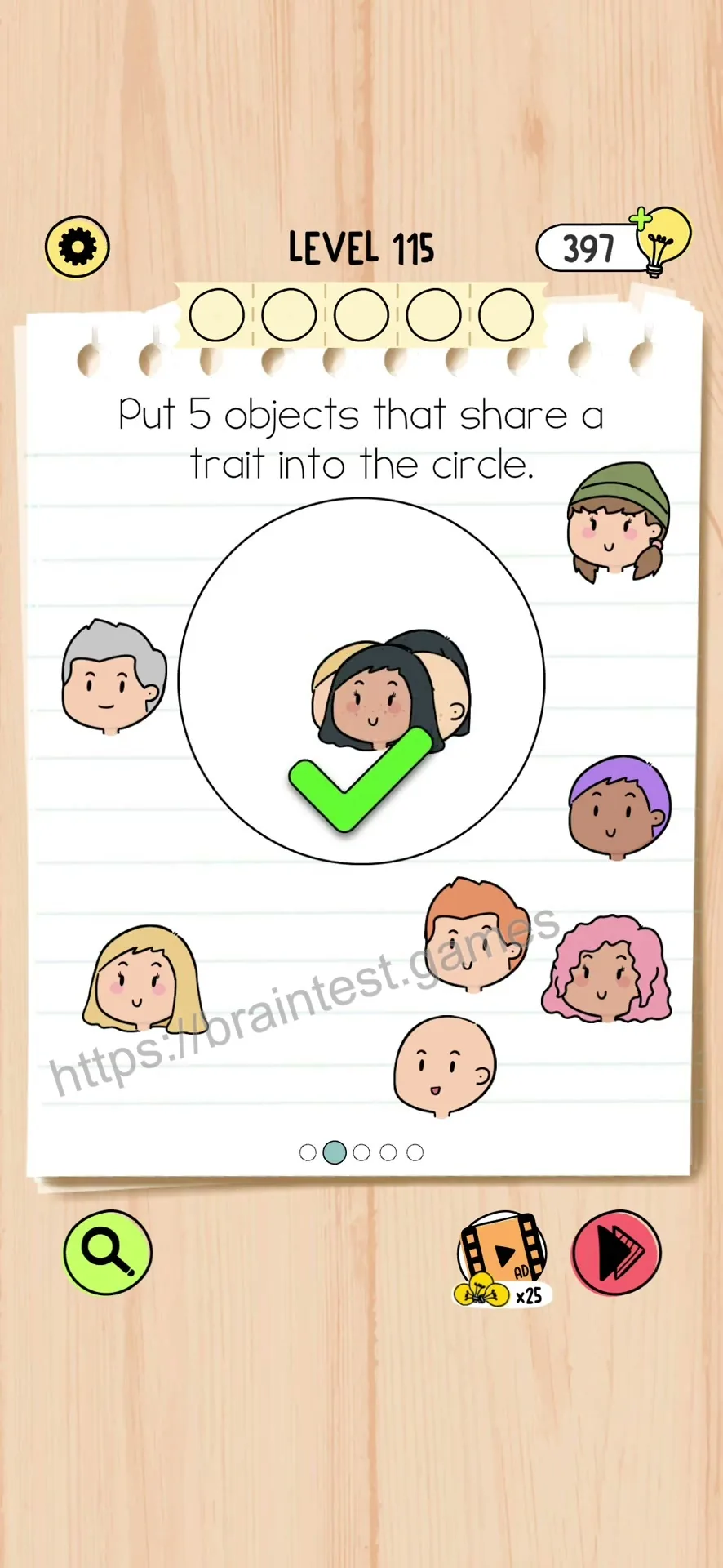 Brain Test 5 Level 115 Step 2 image 2