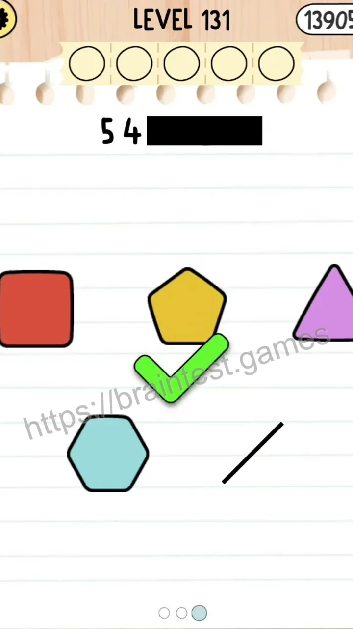 Brain Test 5 Level 131 Step 3 image 1