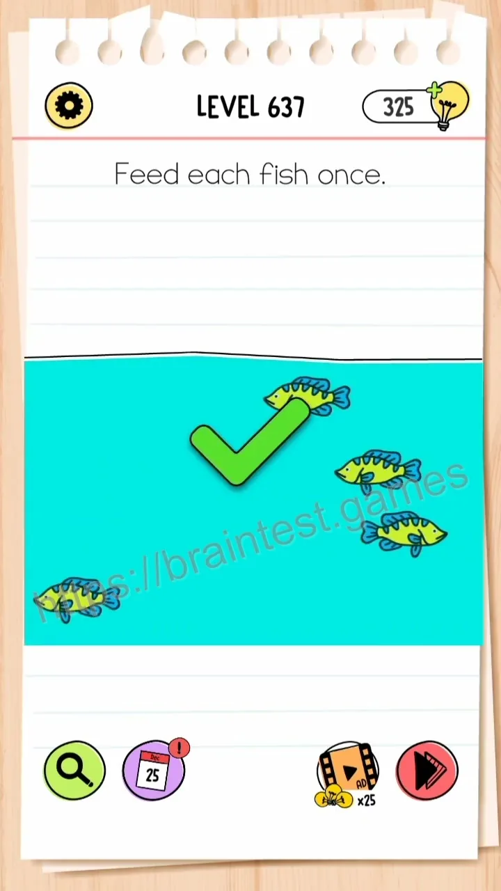 Brain Test Level 637 - Step 2