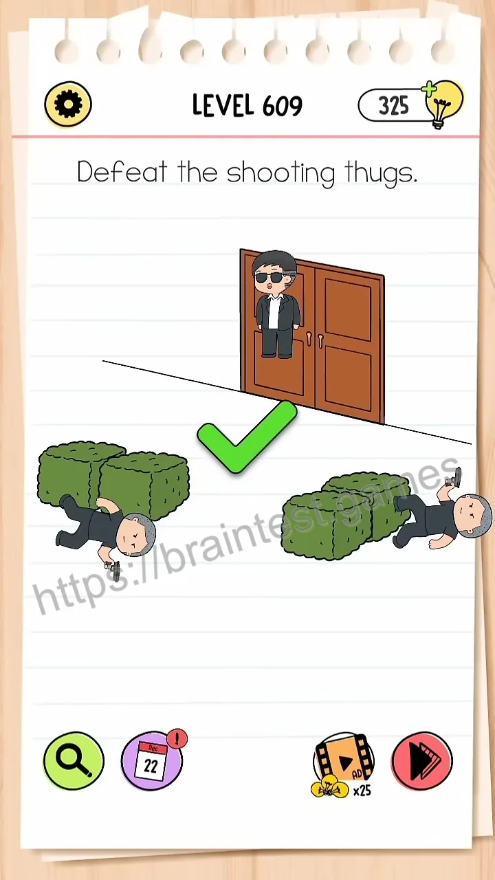 Brain Test Level 609 - Step 2