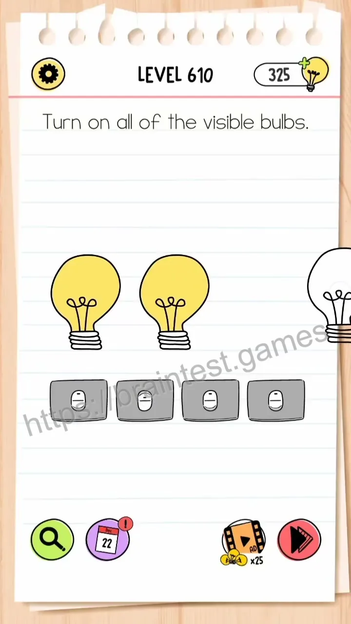 Brain Test Level 610