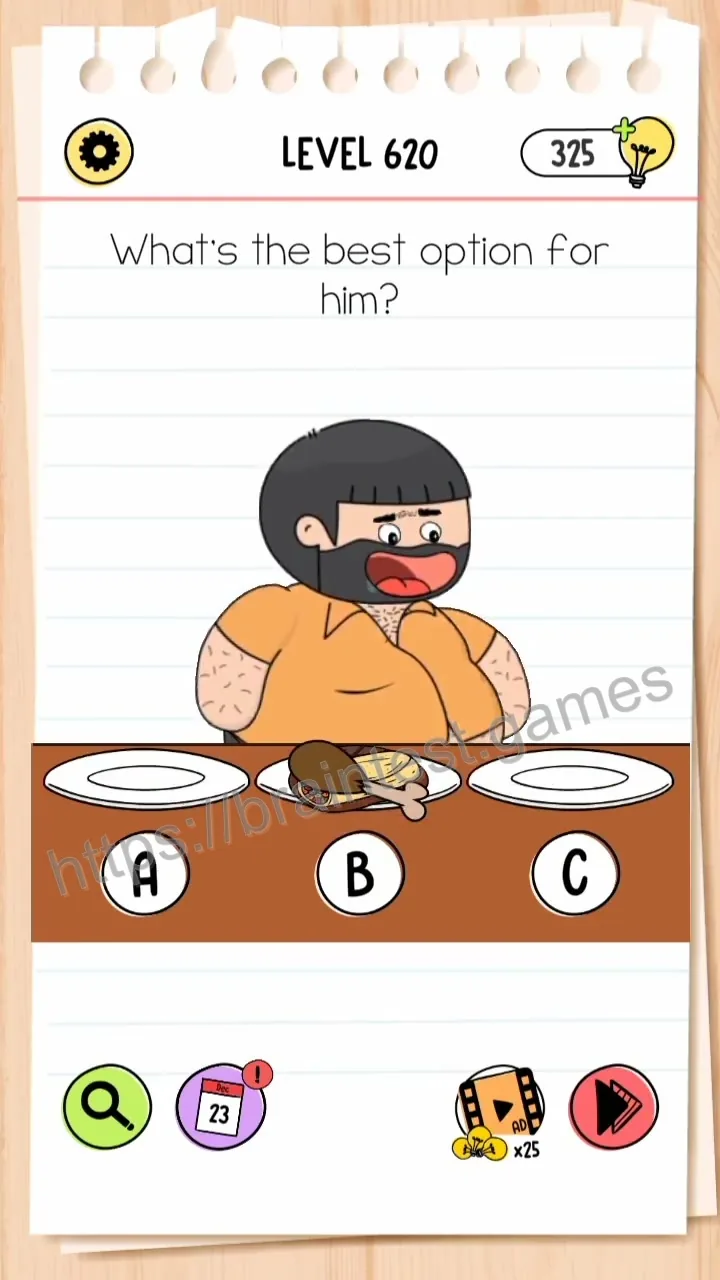 Brain Test Level 620