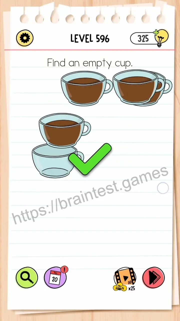 Brain Test Level 596 - Step 2