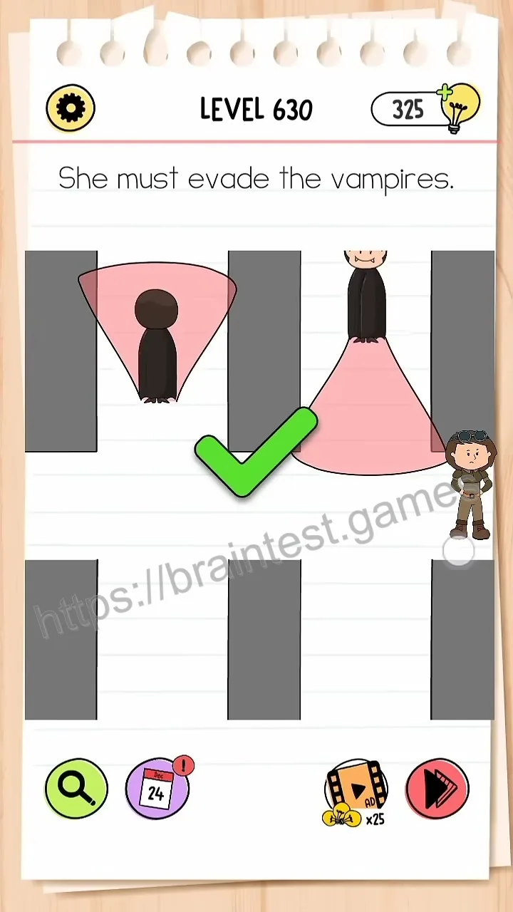 Brain Test Level 630 - Step 2