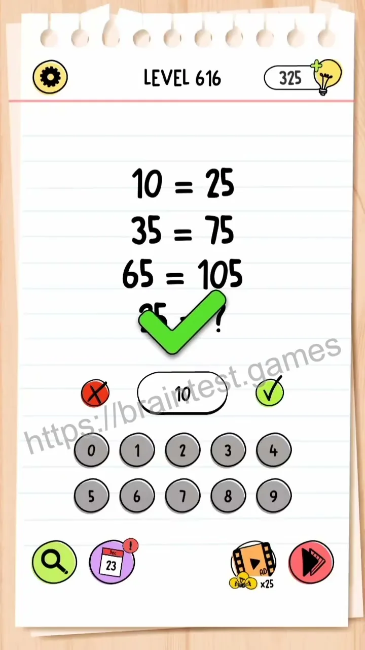 Brain Test Level 616 - Step 2
