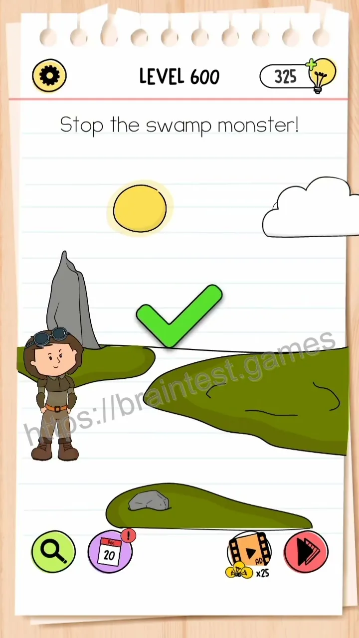Brain Test Level 600 - Step 2