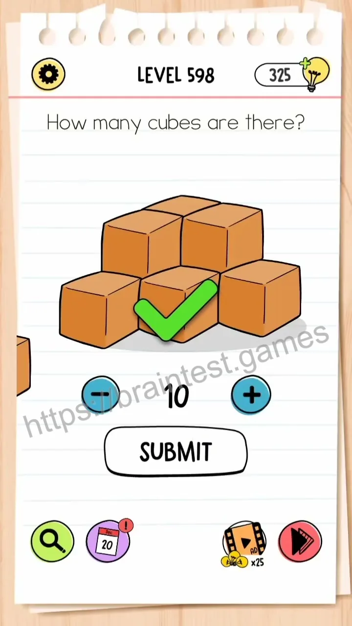 Brain Test Level 598 - Step 2