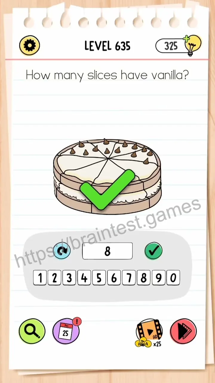 Brain Test Level 635 - Step 2