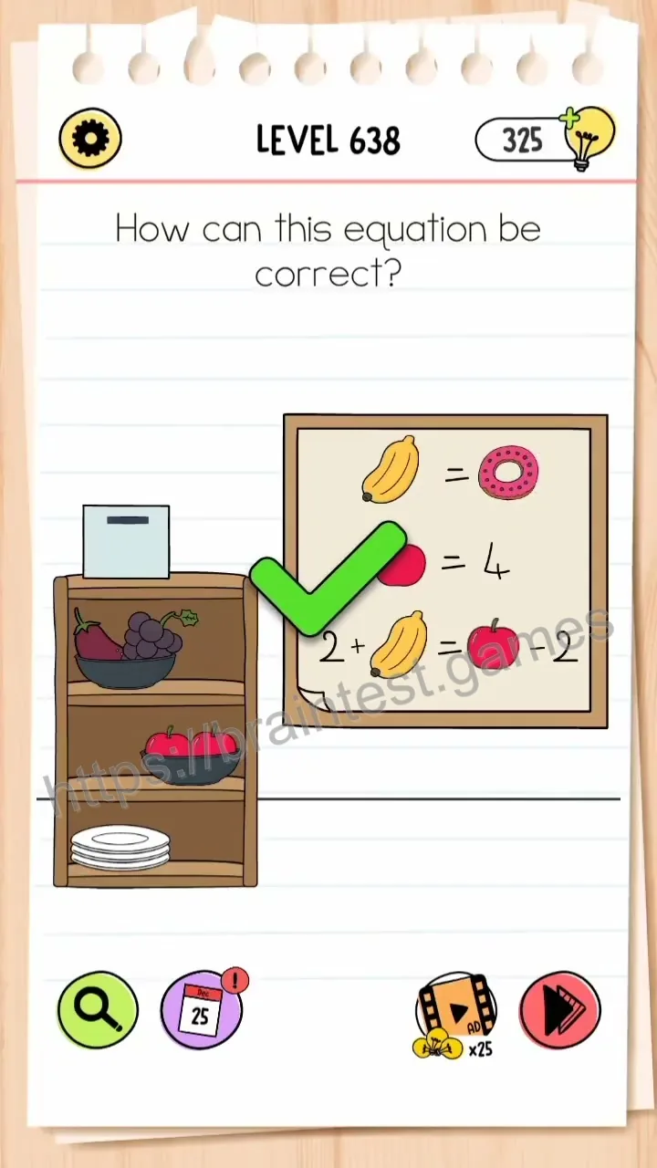 Brain Test Level 638 - Step 2