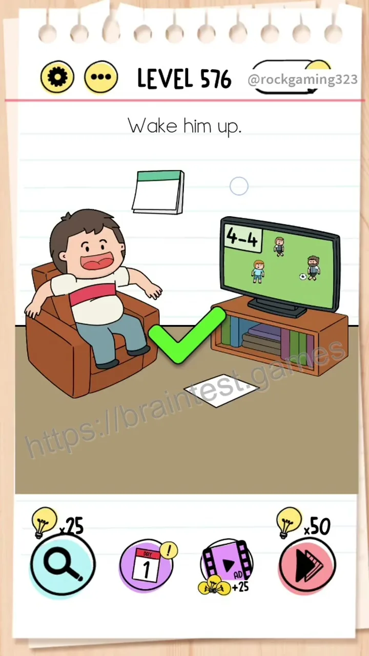 Brain Test Level 576 - Step 2