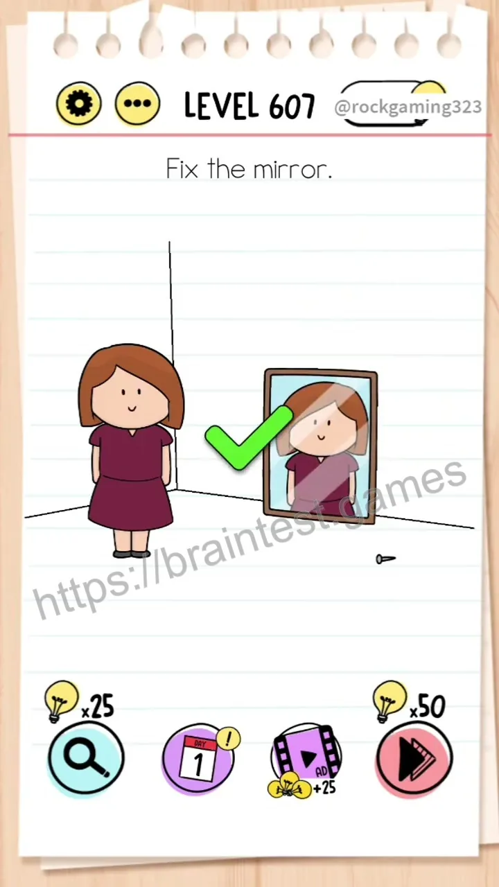 Brain Test Level 607 - Step 2