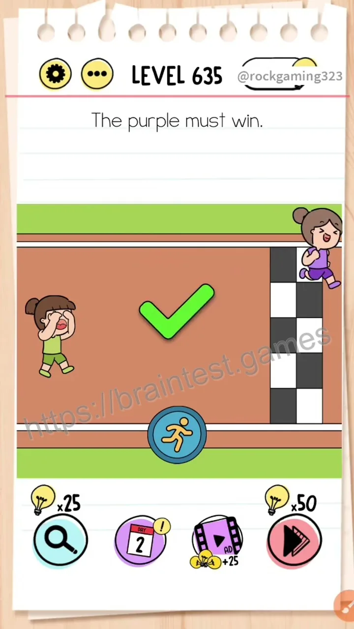 Brain Test Level 635 - Step 2