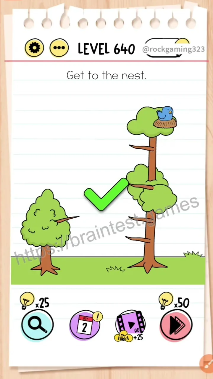 Brain Test Level 640 - Step 2