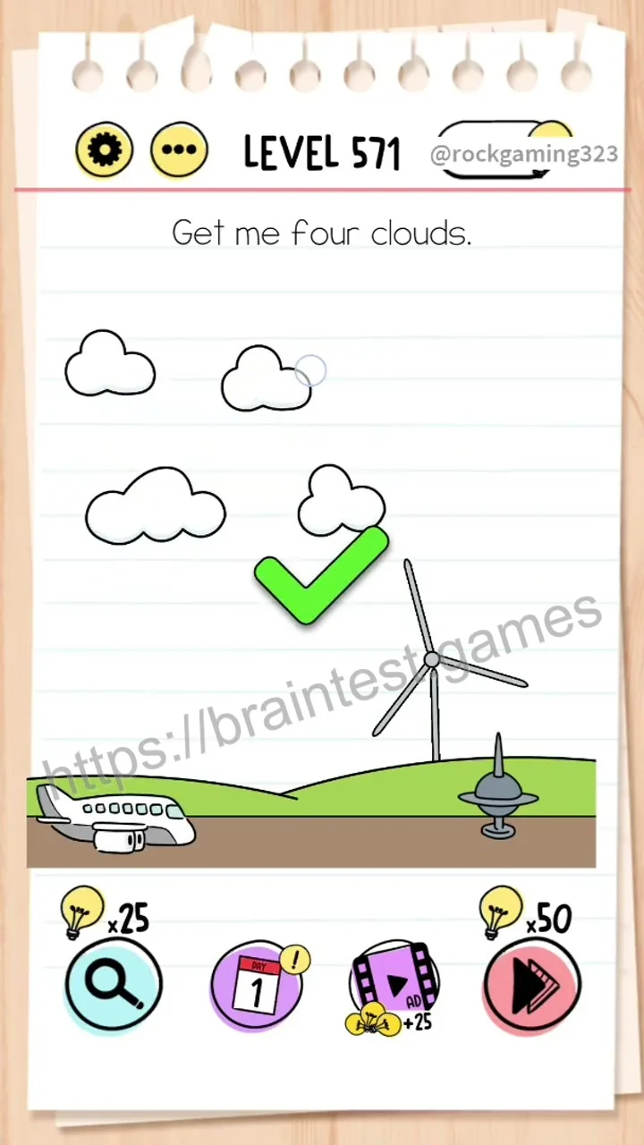 Brain Test Level 571 - Step 2