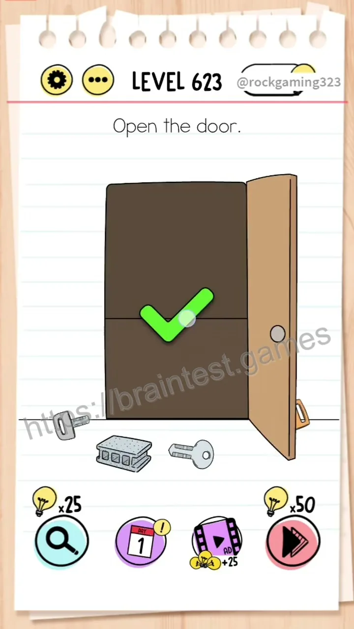 Brain Test Level 623 - Step 2
