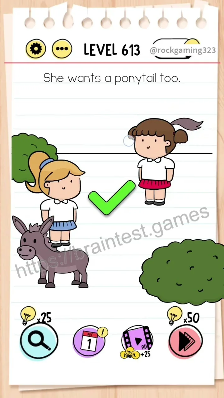 Brain Test Level 613 - Step 2