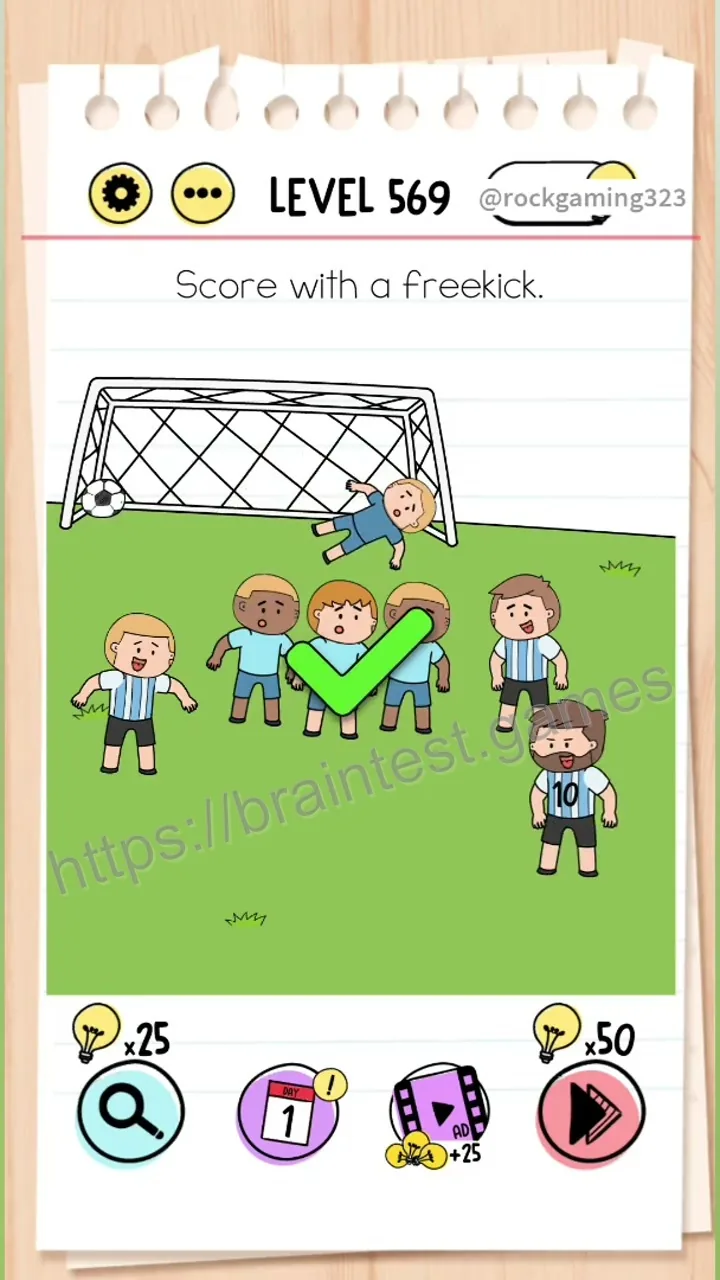 Brain Test Level 569 - Step 2