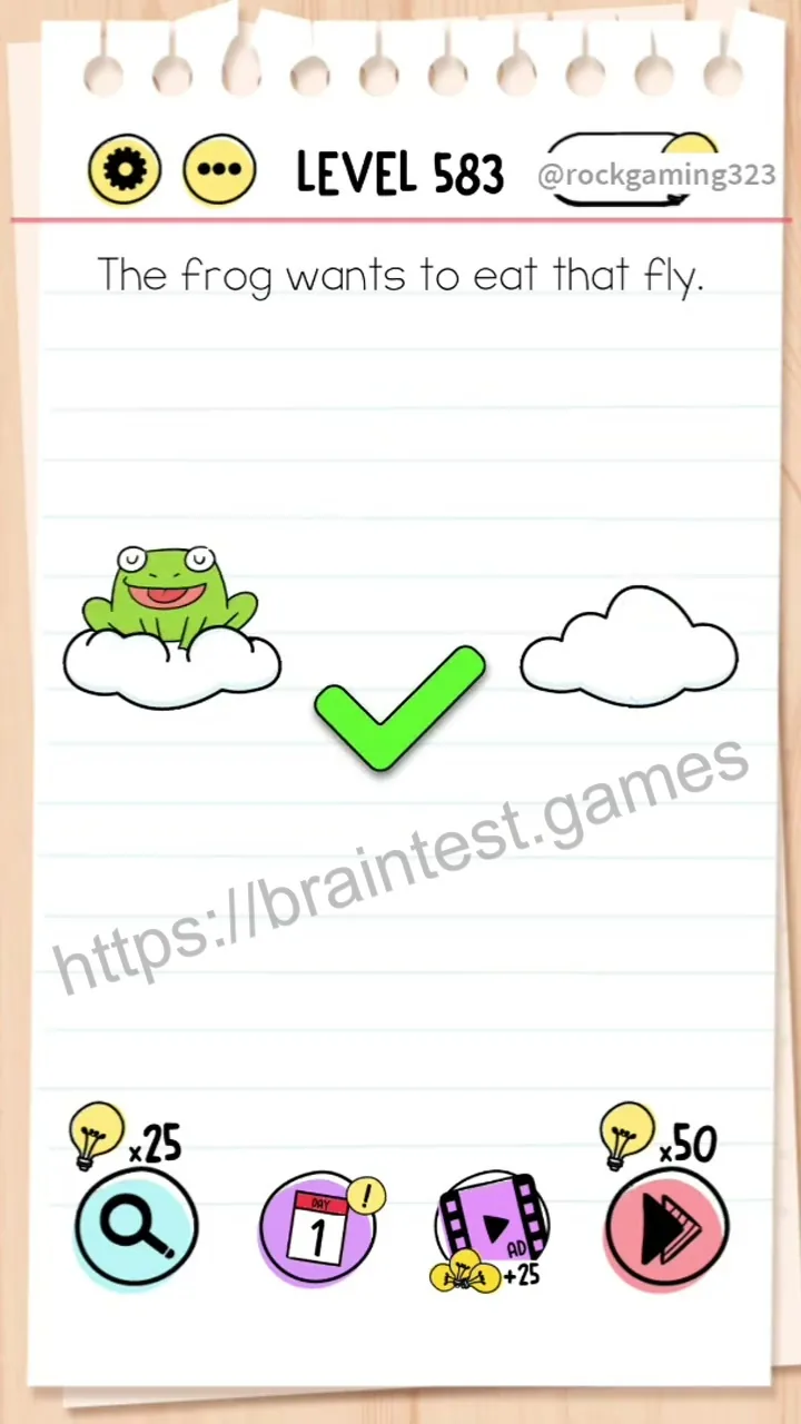 Brain Test Level 583 - Step 2