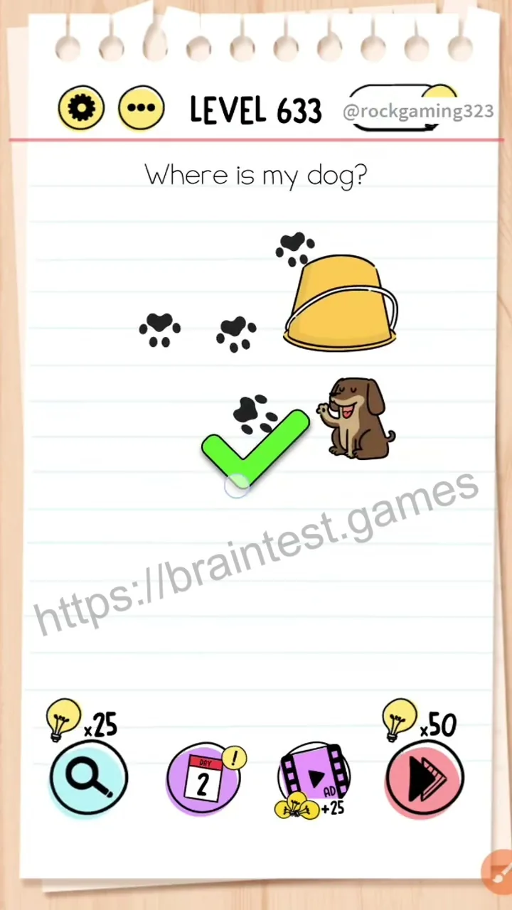 Brain Test Level 633 - Step 2