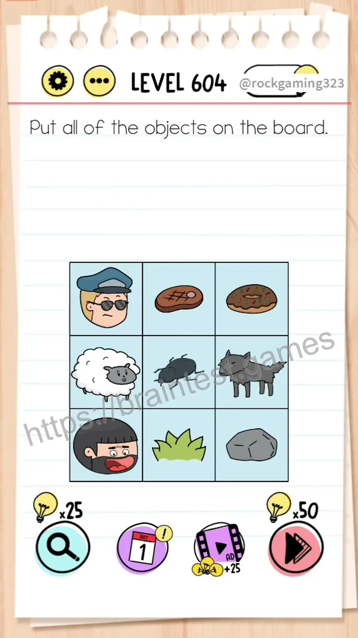 Brain Test Level 604