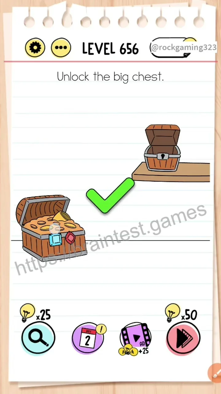 Brain Test Level 656 - Step 2