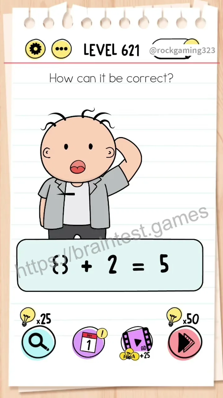 Brain Test Level 621