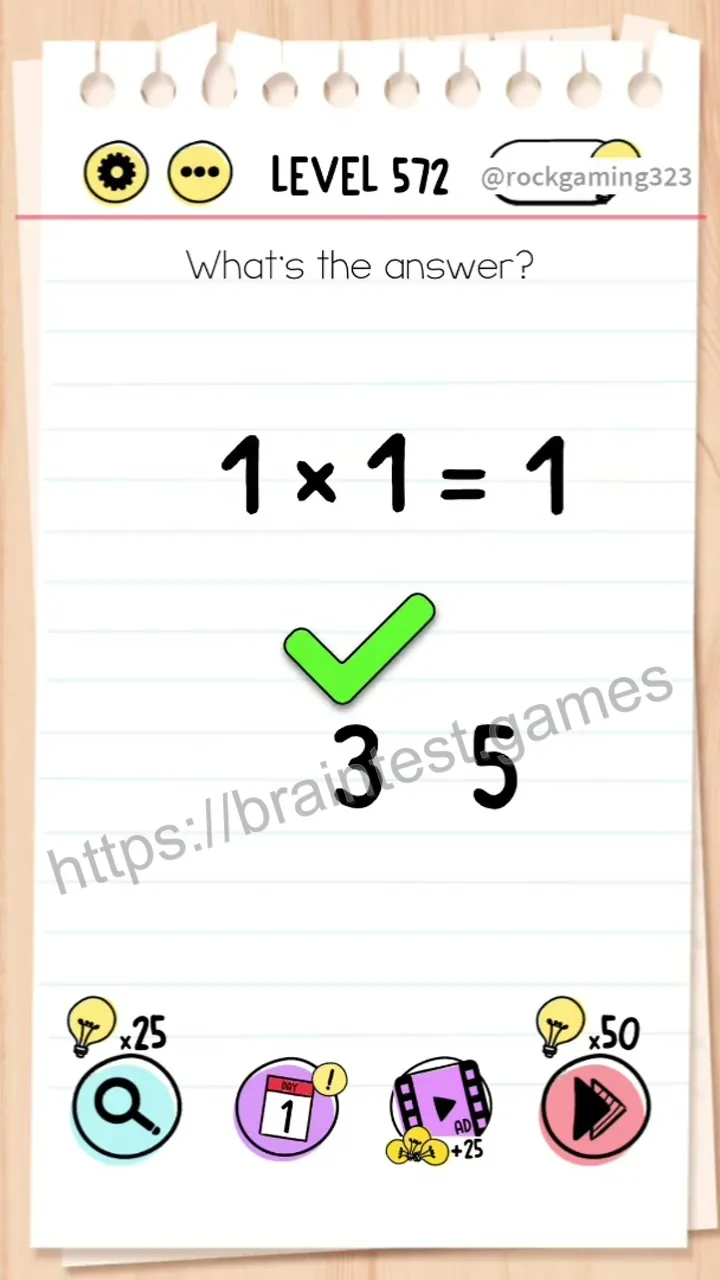 Brain Test Level 572 - Step 2