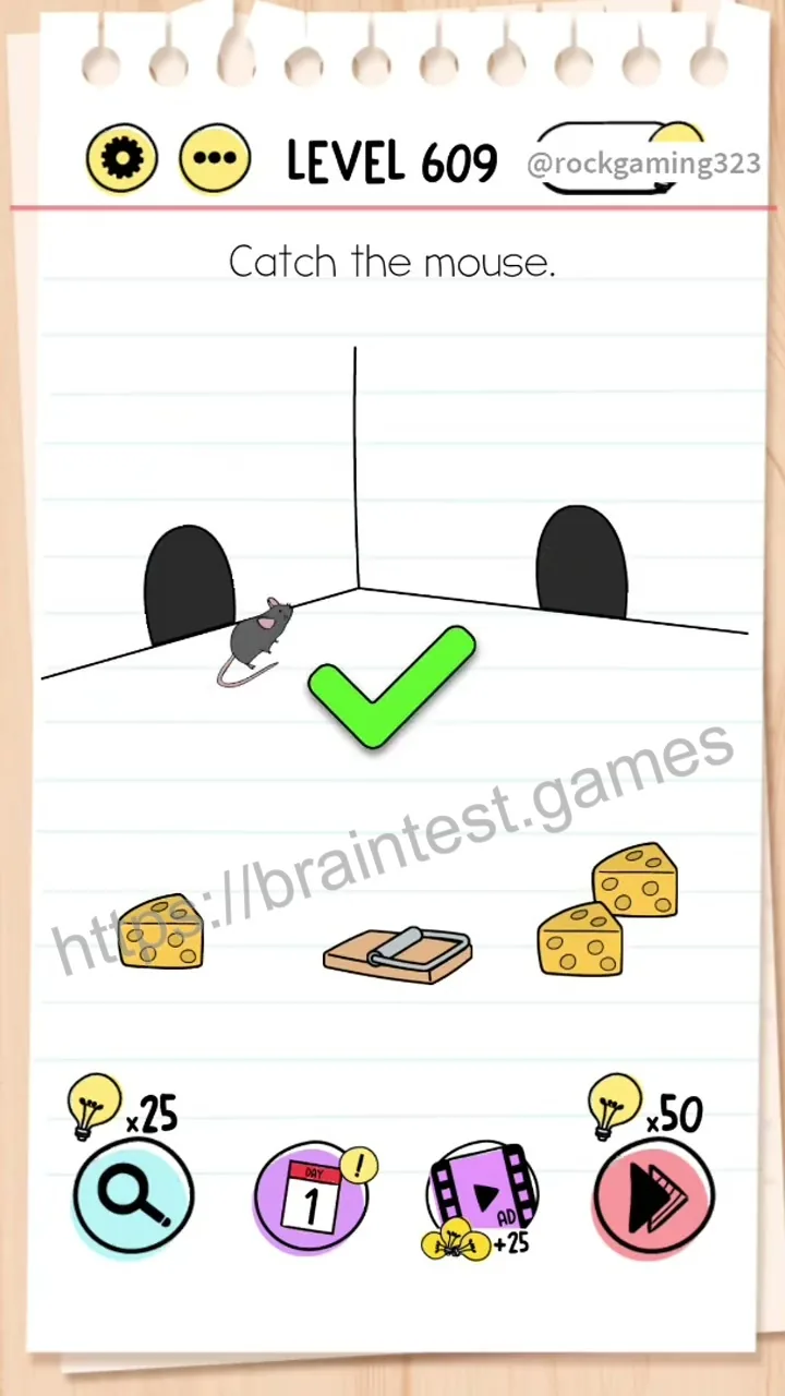 Brain Test Level 609 - Step 2
