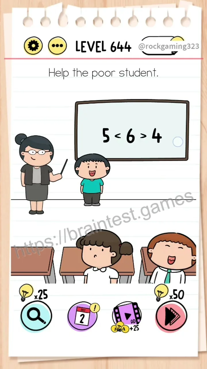 Brain Test Level 644