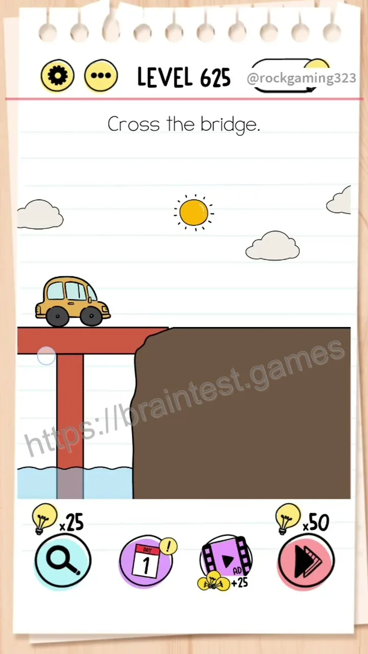 Brain Test Level 625 - Step 1